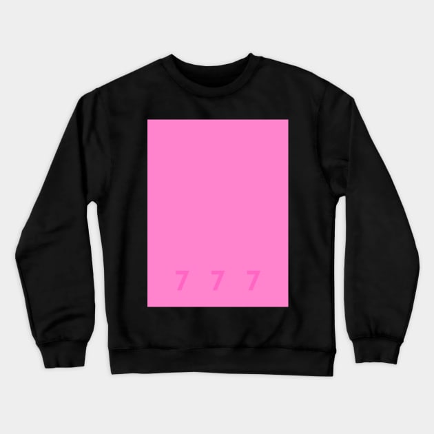 777 Angel Number Crewneck Sweatshirt by Guzest